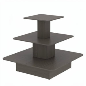 3-Tiered Display Tables Gray