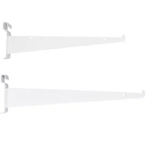 White Grid Shelf Brackets