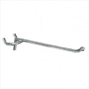Standard Pegboard Hooks - Chrome