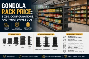 Gondola Rack Price Sizes, Configurations, and What Drives Cost