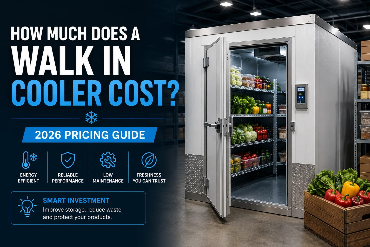 How Much Does a Walk In Cooler Cost 2026