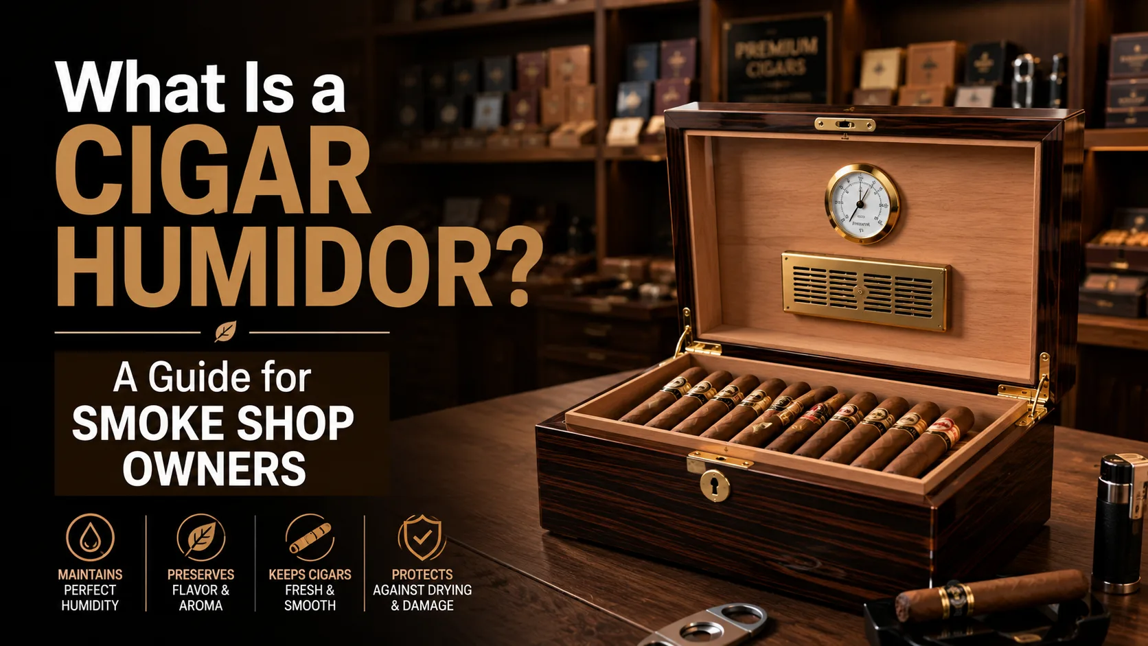 What Is a Cigar Humidor