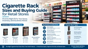 Cigarette Rack Sizes and Buying Guide for Retail Stores